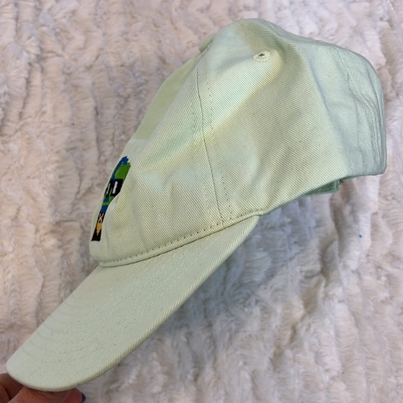 MADHAPPY X NOUNS PIXEL EARTH DAD HAT ADJUSTABLE UNISEX MINT GREEN NEW - Picture 7 of 10
